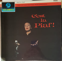 Edith Piaf : C'est la Piaf! Twelve Electrifying Performances. (LP, Album, Comp, Mono)