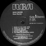 Dave Davies : Dave Davies (LP, Album)