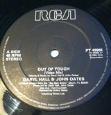 Daryl Hall & John Oates : Out Of Touch (Video Mix) (12", Single)
