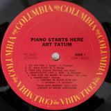 Art Tatum : Piano Starts Here (LP, Comp, RP)