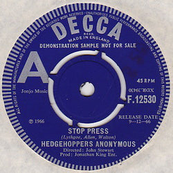 Hedgehoppers Anonymous : Stop Press (7