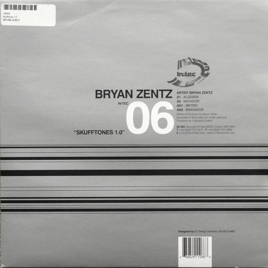 Bryan Zentz : Skufftones 1.0 (12
