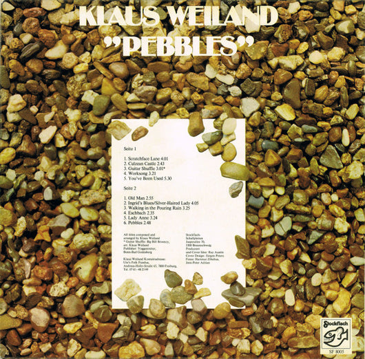 Buy Klaus Weiland : Pebbles (LP, Album) – The R.A.G.E.