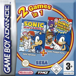 Sonic Advance & Pinball - Gameboy