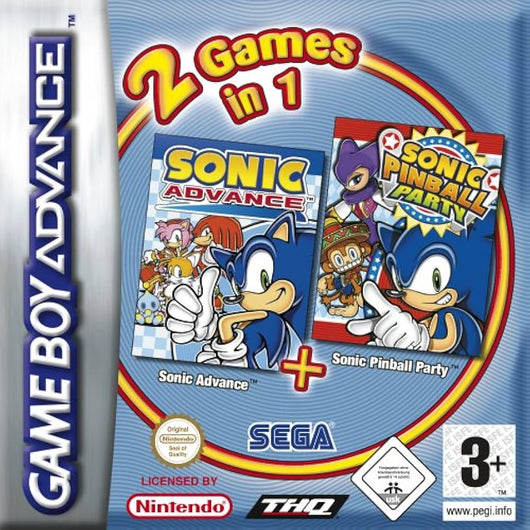 Sonic Advance & Pinball - Gameboy