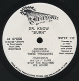 Dr. Know (3) : Burn (7", RE)