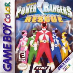 Power Rangers Rescue - Gameboy