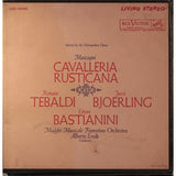 Pietro Mascagni - Renata Tebaldi, Jussi Björling, Ettore Bastianini, Orchestra Del Maggio Musicale Fiorentino, Alberto Erede : Cavalleria Rusticana (2xLP, Comp + Box)