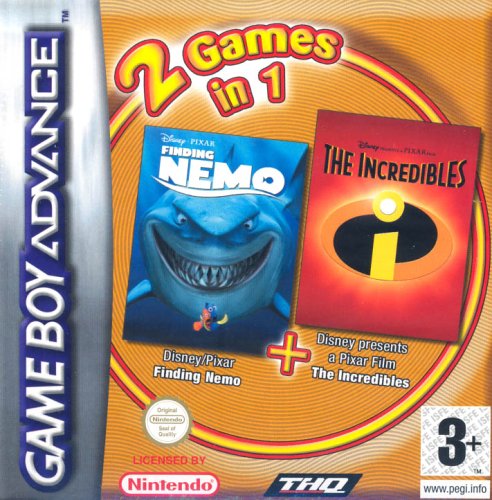 Finding Nemo & The Incredibles - Game Boy Advance