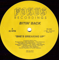 Bitin' Back : She's Breaking Up (12