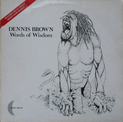 Dennis Brown : Words Of Wisdom (LP, Album, RE)