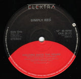 Simply Red : Holding Back The Years (12", Single, Bla)