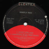 Simply Red : Holding Back The Years (12", Single, Bla)