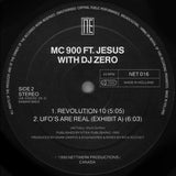 MC 900 Ft Jesus With DJ Zero : UFO's Are Real (12", Maxi)