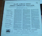 Alan Lomax : Sings Great American Ballads (LP, Album)