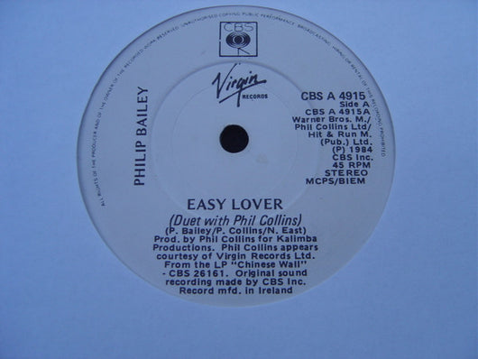 Philip Bailey Duet With Phil Collins : Easy Lover (7