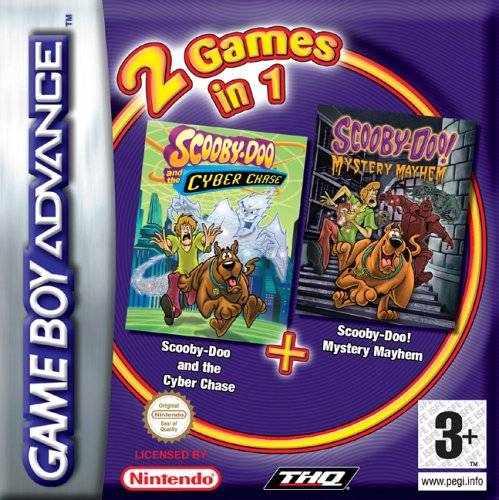 Scooby Doo Cyber Chase & Mystery Mayhem - Gameboy Advance