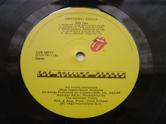 The Rolling Stones : Emotional Rescue (LP, Album)
