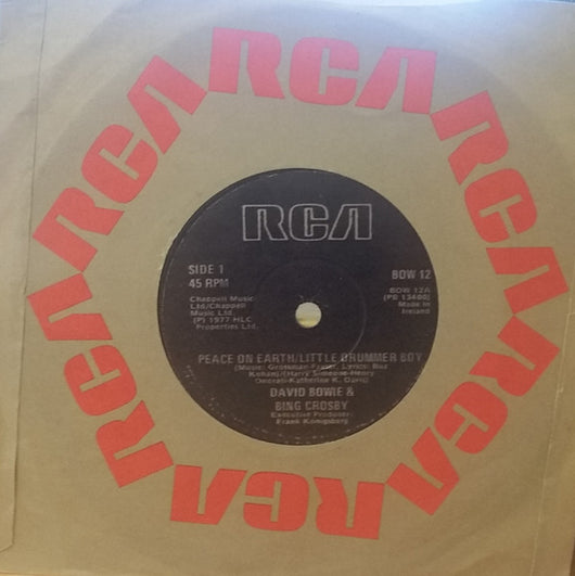 David Bowie & Bing Crosby : Peace On Earth / Little Drummer Boy (7