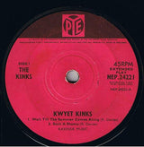 The Kinks : Kwyet Kinks (7", EP)
