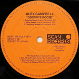 Alex Campbell (2) : Goodbye Booze (LP)