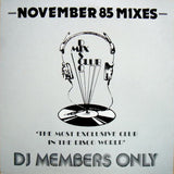 Various : November 85 - The Mixes (12")
