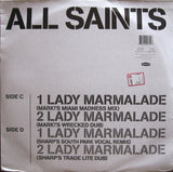 All Saints : Under The Bridge / Lady Marmalade (Remixed) (2x12")