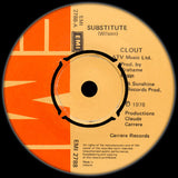 Clout : Substitute (7", Single)