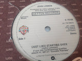 John Lennon : (Just Like) Starting Over (7", Single)