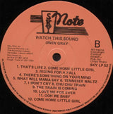 Owen Gray : Watch This Sound (LP, Album)