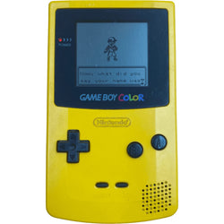 Game Boy Color Console (Yellow)