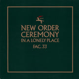 New Order : Ceremony (12", Single, Gre)