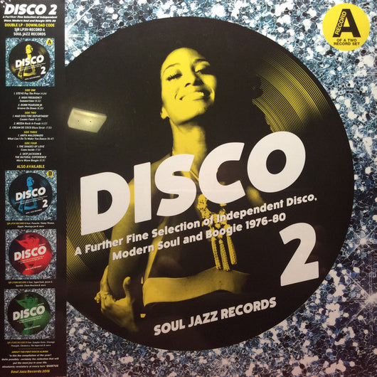 Various : Disco 2 (A Further Fine Selection Of Independent Disco, Modern Soul & Boogie 1976-80) (Record A) (2x12