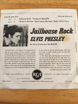 Elvis Presley : Jailhouse Rock (7", EP)