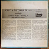 Wilhelm Furtwängler Conducts Johannes Brahms, Berliner Philharmoniker : Symphony No. 4 In E Minor, Op. 98 (LP, Album, Mono)