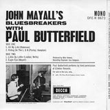 John Mayall & The Bluesbreakers With Paul Butterfield : All My Life (7", EP, Mono, 4-P)