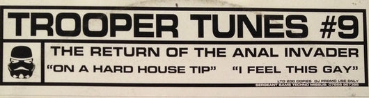 The Return Of The Anal Invader : On A Hard House Tip / I Feel This Gay (12