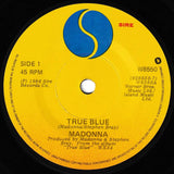 Madonna : True Blue (Remix) (7", Single)