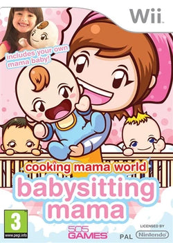 Cooking Mama World Babysitting Mama  - Wii