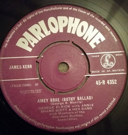George Elrick With Annie Shand Scott : Aikey Brae  (Bothy Ballad) / Neeps Tae Pluck (Bothy Ballad)  (7
