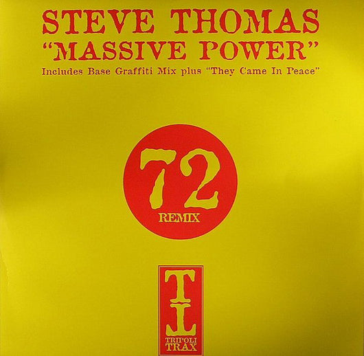 Steve Thomas : Massive Power / They Came In Peace (12