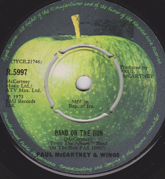 Wings (2) : Band On The Run  (7