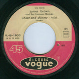 James Brown & The Famous Flames : Night Train / Shout And Shimmy (7", Single)