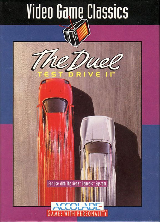 The Duel: Test Drive 2 - Megadrive