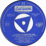 Aurelio Fierro With Orchestra Conducted By Mino Campanino : A Festival Of Neopolitan Song (7", EP)