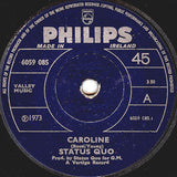 Status Quo : Caroline (7", Single)