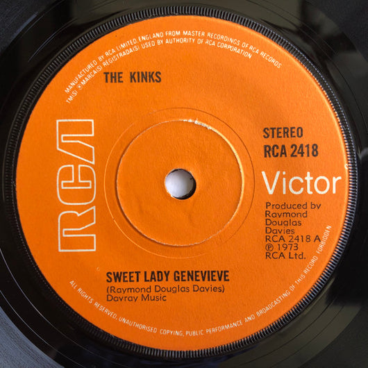 The Kinks : Sweet Lady Genevieve (7
