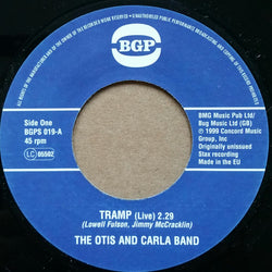 The Otis And Carla Band / Louise McCord : Tramp / Better Get A Move On (7