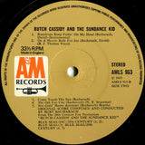 Burt Bacharach : Butch Cassidy And The Sundance Kid (LP, Album)