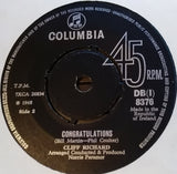 Cliff Richard : High 'N' Dry / Congratulations (7", Single)